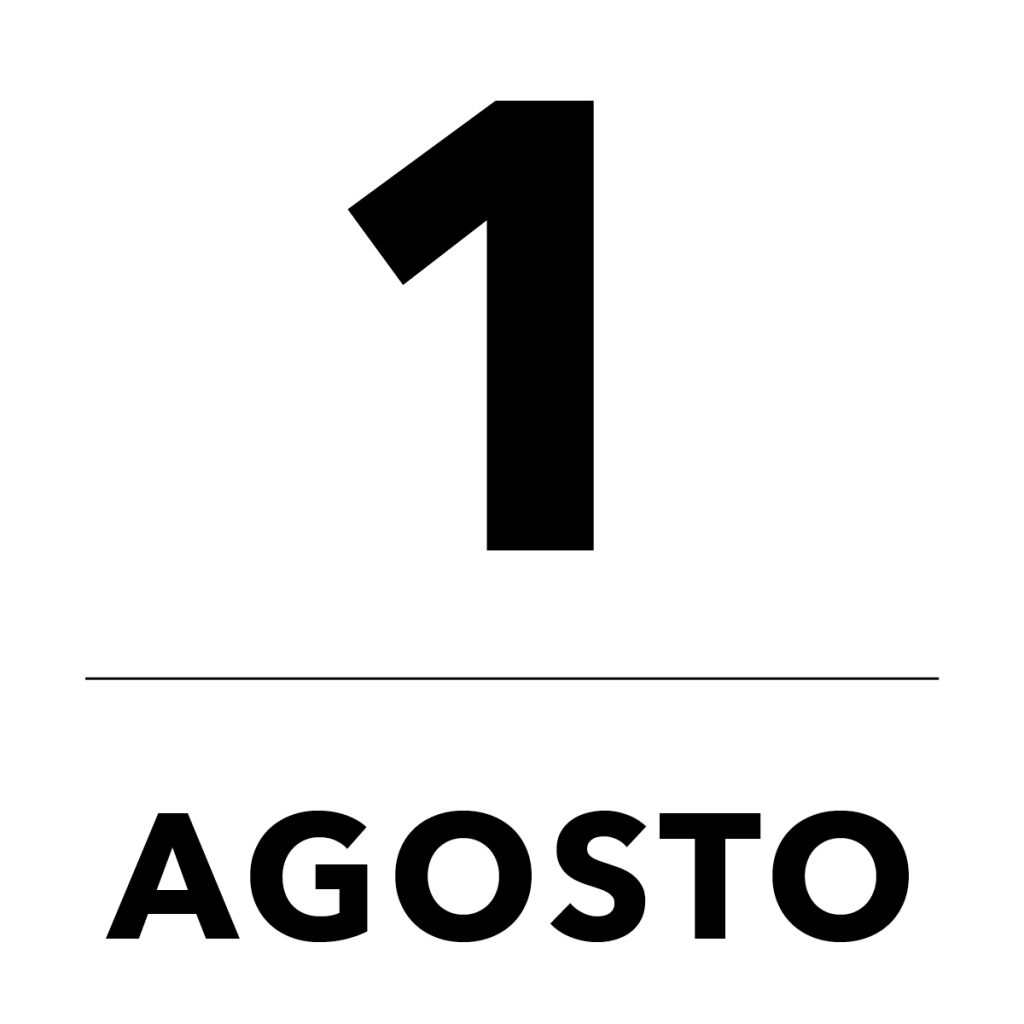 1 AGOSTO 2021